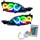 2004-2009 Mazda 3 Pre-Assembled Halo Headlights with Simple Controller