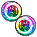 2004-2007 Nissan Armada Pre-Assembled Fog Lights with ColorSHIFT LED halo rings.