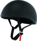 Skid Lids Original Helmet Flat Black - Small