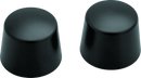 Kuryakyn Front Axle Nut Caps Satin Black