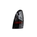 Winjet Toyota Tacoma 2005-15 Sequential Tail Lights - Black/Clear