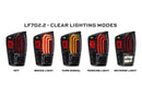 Morimoto XB LED Tail Lights | 2016-2023 Toyota Tacoma (Clear Lens / Pair)