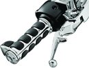 Kuryakyn ISO Grips With Throttle Boss Throttle-By-Wire Chrome
