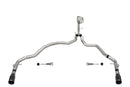 Corsa 2021-2025 Ford F-150 Regular Cab/6.5in Bed 5.0L V8 Xtreme Cat-Back Dual Rear Exit-Black PVD