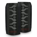 AlphaRex 87-96 Ford F-Series/Bronco LUXX-Series LED Tail Lights Black
