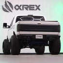 AlphaRex 87-96 Ford F-Series/Bronco LUXX-Series LED Tail Lights Black Red