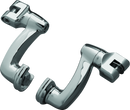 Kuryakyn Longhorn Offset Peg Mounts Chrome (Pair)