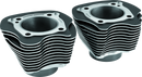 Twin Power 17-Up M8 Black 4.25 Inch Big Bore Cylinders Pair