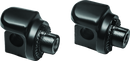 Kuryakyn Non-Pivot Splined Peg Adapter Harley-Davidson Models Black