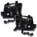 Rear view of 2005-2014 Nissan Xterra Pre-Assembled LED Halo Headlights