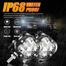 3 Inch 80W 9600LM LED Fog Lights Kit White/Yellow Beam for 2012-2022 Toyota Tacoma/ 2010-2022 Toyota 4Runner / 2014-2022 Toyota Tundra
