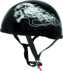 Skid Lids Biker Skull Original Helmet - Medium