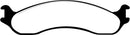 EBC 98-03 Dodge B250 B2500 Cargo 2500 Van 3/4 Ton Yellowstuff Front Brake Pads