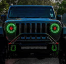 Oracle Oculus Bi-LED Projector Headlights for Jeep JL/Gladiator JT - w/ Simple Controller