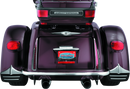 Kuryakyn Rear Mud Flaps For Trikes Chrome