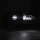 AlphaRex 94-01 Dodge Ram 1500/94-02 Ram 2500/3500 LUXX-Series LED Headlights Alpha-Black