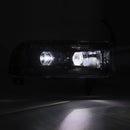 AlphaRex 94-01 Dodge Ram 1500/94-02 Ram 2500/3500 LUXX-Series LED Headlights Alpha-Black