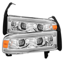 AlphaRex 94-01 Dodge Ram 1500/94-02 Ram 2500/3500 LUXX-Series LED Headlights Chrome