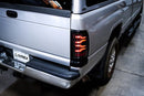 AlphaRex 94-01 Dodge Ram 1500/94-02 Ram 2500/3500 LUXX-Series LED Tail Lights Black Red