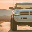 AlphaRex 94-01 Dodge Ram 1500/94-02 Ram 2500/3500 NOVA-Series LED Headlights Black