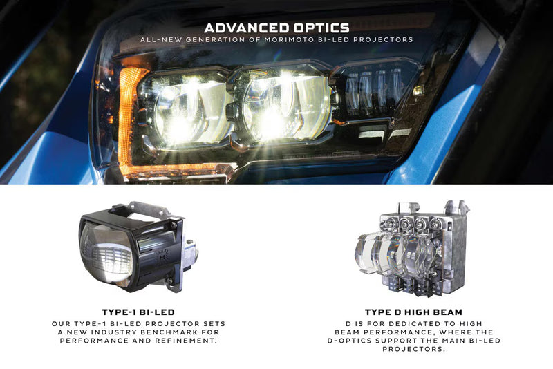 Morimoto Toyota Tacoma (16-23) XB Evo LED Headlights