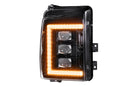 Morimoto Ford Super Duty (11-16) XB LED Headlights - Amber DRL