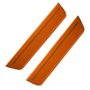 2011-2014 Dodge Charger Concept Sidemarker Rear Set with burnt orange paint and ghost lenses.