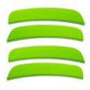 2015-2023 Dodge Charger Concept SMD Sidemarker Set with lime green paint and ghost lenses.