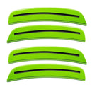 2015-2023 Dodge Charger Concept SMD Sidemarker Set with lime green paint and tinted lenses.