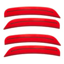 2015-2023 Dodge Charger Concept SMD Sidemarker Set with bright red paint and ghost lenses.