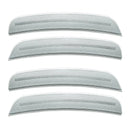 2015-2023 Dodge Charger Concept SMD Sidemarker Set with silver metallic paint and ghost lenses.