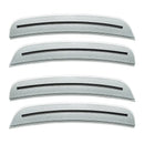 2015-2023 Dodge Charger Concept SMD Sidemarker Set with silver metallic paint and tinted lenses.