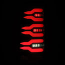 AlphaRex 99-06 Chevrolet Silverado/99-06 GMC Sierra LUXX-Series LED Tail Lights Black Red