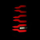 AlphaRex 99-06 Chevrolet Silverado/99-06 GMC Sierra LUXX-Series LED Tail Lights Black Red