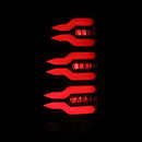 AlphaRex 99-06 Chevrolet Silverado/99-06 GMC Sierra LUXX-Series LED Tail Lights Black Red