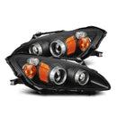 AlphaRex 99-09 Honda S2000 LUXX-Series Projector LED Headlights - Black