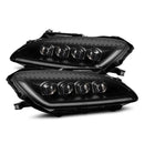 AlphaRex 99-09 Honda S2000 NOVA-Series LED Projector Headlights Black