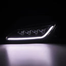 AlphaRex 99-09 Honda S2000 NOVA-Series LED Projector Headlights Black