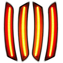 2016-2024 Chevrolet Camaro Concept SMD Sidemarker Set with red and amber LEDs.