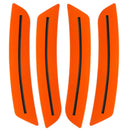 2016-2024 Chevrolet Camaro Concept SMD Sidemarker Set with orange paint and tinted lenses.