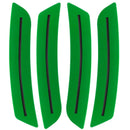 2016-2024 Chevrolet Camaro Concept SMD Sidemarker Set with green paint and tinted lenses.
