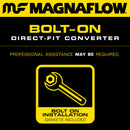 MagnaFlow OEM Grade Direct Fit Converter 15-19 Subaru WRX H4 2.0L