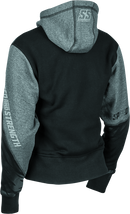 Speed and Strength Cat Outa Hell Hoody Grey/Black Womens - XS