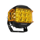 V-MAX Series | 5 Inch 168W 16440LM Combo Beam Side Shooter LED Round Pod Lights with Amber DRL