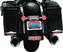 Kuryakyn Curved License Plate Mount Chrome