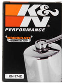 K&N Oil Filter 02-10 Harley-Davidson VRSC 3in OD x 3.844in Height