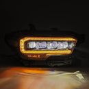 AlphaRex 16-23 Toyota Tacoma NOVA-Series LED Projector Headlights Alpha-Black