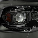 AlphaRex 09-18 Ram Truck LUXX-Series LED Projector Headlights Alpha-Black