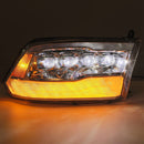 AlphaRex 09-18 Ram Truck NOVA-Series LED Projector Headlights Chrome