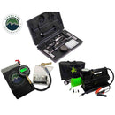 Up Down Air Air Compressor System 5.6 CFM, Digital Tire Deflator and 53 Piece Tire Repair Kit - Combo Kit